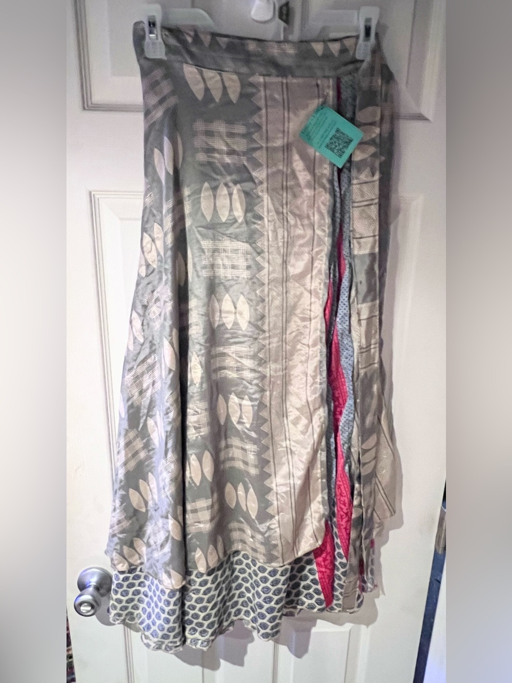 Handmade Sari Wrap Skirt